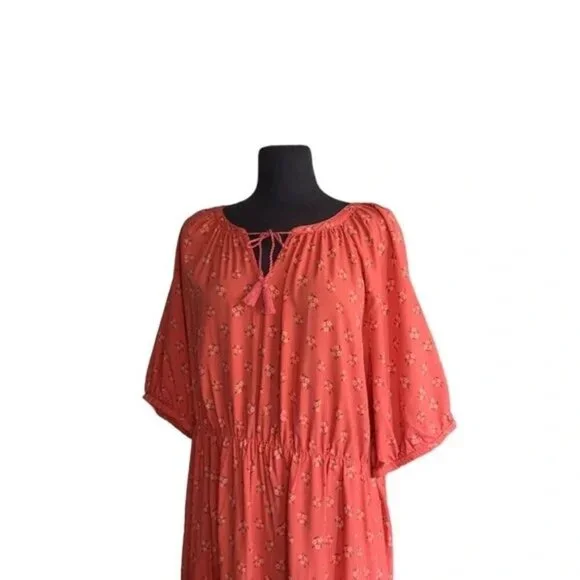 BeachLunchLounge Women's Ruffle Hem Dress Plus Size XXL - Picture 8 of 8